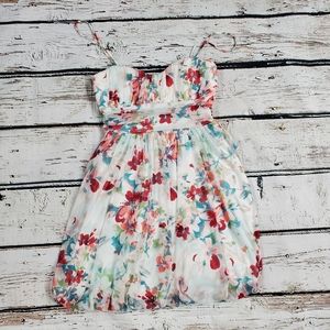Speechless strappy flowy mini dress. floral dress size small EUC